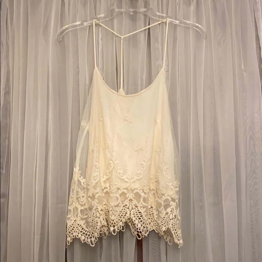Pins & Needles Off-white top